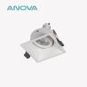Buy cheap GU10 Recessed Spotlight And Downlight Adjustable Anti-Glare Housing For Commercial from wholesalers
