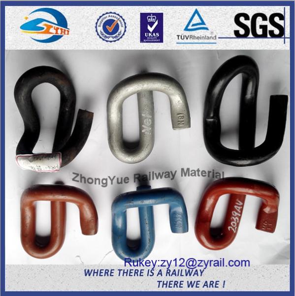 Buy cheap Rail clip, or called elastic rail clip used to fasten steel rail track from wholesalers