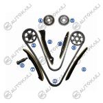 Buy cheap Timing Chain Kit For MERCEDES-BENZ  E-CLASS W211 E 420 CDI 211.029 06-08 A0009933076 2*194L from wholesalers