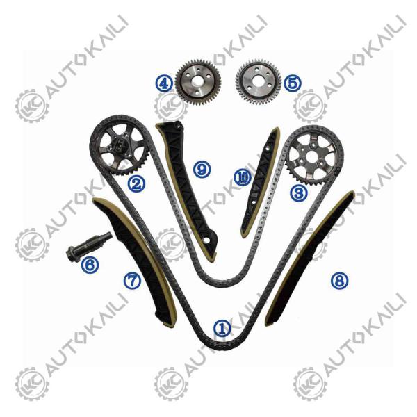 Buy cheap Timing Chain Kit For MERCEDES-BENZ E-CLASS W211 E 420 CDI 211.029 06-08 A0009933076 2*194L from wholesalers