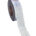 Silver Marine Grade SOLAS Reflective Tape Reflector For Maritime Aids Clothing