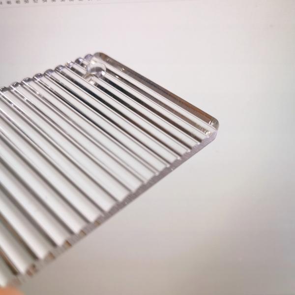 Buy cheap Stone Textured Clear Plastic Sheet Corrugated Acrylic Sheet 5-60mm from wholesalers