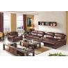 Buy cheap Contemporary genuine leather section corner sofa furniture from wholesalers