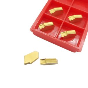 Buy cheap Golden CNC Lathe Parting And Grooving Inserts from wholesalers