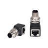 Buy cheap Bending type M12 And RJ45 Adapters waterproof connector from wholesalers