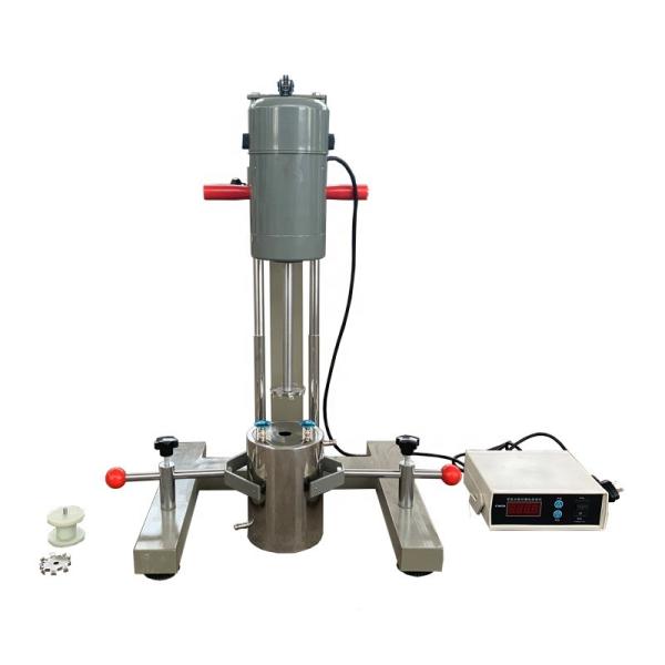 Buy cheap 1 L Max. Loading Volume Chemicals Electric Lab High Shear High Speed Disperser Mixer from wholesalers