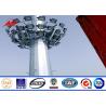 Buy cheap Hot dip galvanized out door high mast pole light for sport center from wholesalers