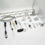 Overhead Ftth Accessories Fiber Optic Drop Wire Clamp Plastic Suspension Clamp