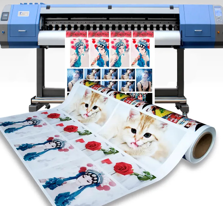 Instant Dry Sublimation Transfer Paper for High Speed T-Shirt Printing 100% Wood Pulp