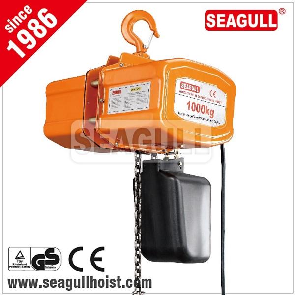 Buy cheap 1 ton / 1 tonne / 1t electric chain hoist , electric mni crane 12 v from wholesalers