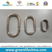 Buy cheap Oval Metal Fastener Ring ID Badge Accessories China Factory Direct Offer product