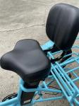 24 Inch 3 Wheel Electric Tricycle 7 Speed 48V 750W Electric Fat Tire Cargo Bike