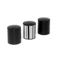 Buy cheap Wholesale Plastic Luxury Perfume Cap Cylindrical Black Perfume Bottle Caps product