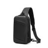 Buy cheap Black Gray 5L Shoulder Crossbody Mens Chest Sling Bag 0.53KG from wholesalers