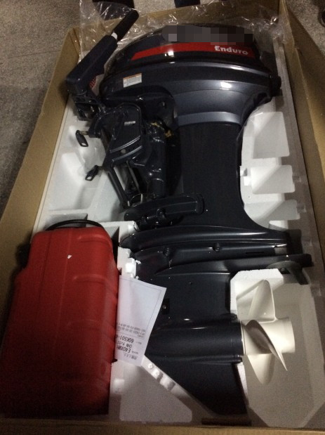 10 Hp Electric Outboard Motor , 2670cc 48v Outboard Motor Diesel Machinery