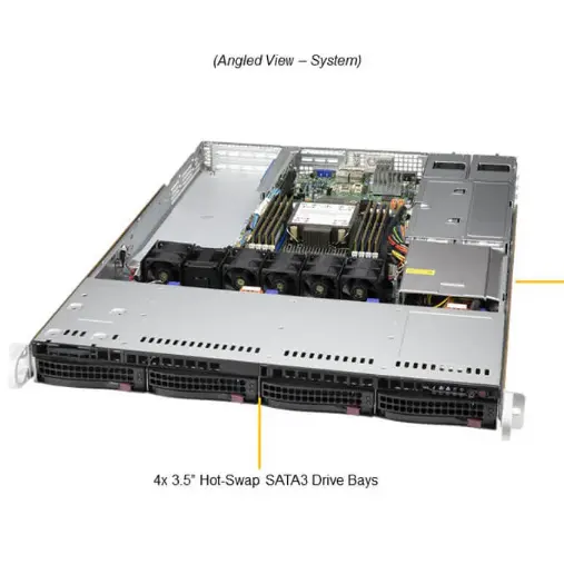 Supermicro SSG-2029P-E1CR24H X12 BigTwin 4 2-Node CPU 2U Rack Server Twin Server Model