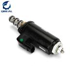 Black Excavator Spare Parts / Kobelco Solenoid Valve YN35V00048F1 YN35V00048F1