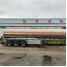 Buy cheap Three Axel 44 Cubic Meters Palm Crude Oil Tanker Trailer Fuel Tanker Semi Trailer from wholesalers