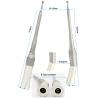 Buy cheap Low Sleep Dental Turbine Handpiece Surgical Straight Dental Implant Handpiece from wholesalers