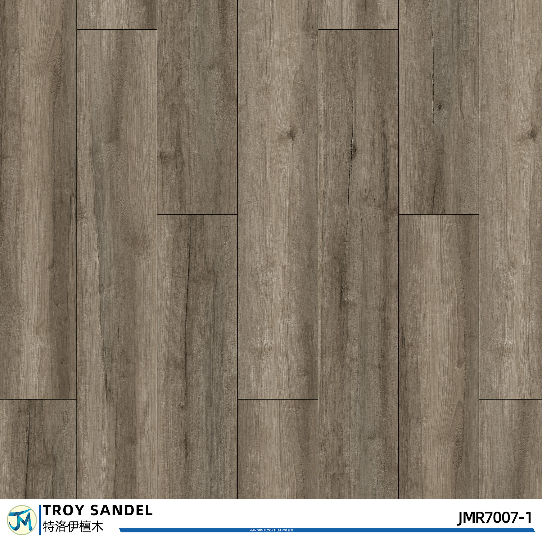 3.5mm 6.5 Mm 8mm Spc Stone Polymer Composite Tiles Commercial Waterproof