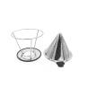 Buy cheap 125mm Stainless Steel Mesh Coffee Filter Pour Over Stand Paperless from wholesalers