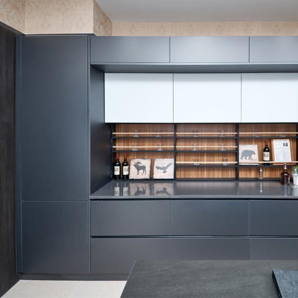 Buy cheap ODM Matte Finish European Kitchen Cabinet from wholesalers