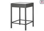 4-8 People Bar Height Outdoor Dining Set , Outdoor Bar Stools And Table Set