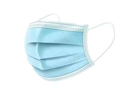 Buy cheap Anti Smoking 3 Ply Surgical Mask Disposable Face Mask Blue And White from wholesalers