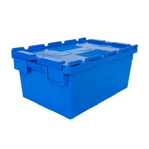 Buy cheap PP Customized Color Tote Box for Storage Solid Plastic Turnover Logistic Container from wholesalers