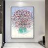 Buy cheap Hand Painted Colorful Flower Picture Canvas Oil Painting Wall Hanging Decorative Home Decoration Wall Decoration from wholesalers