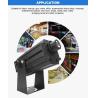 Buy cheap 80W Gobo Light Projector Waterproof Advertising Projector Light 5600lm from wholesalers