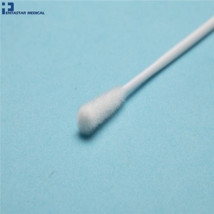 Disposable sampling nasal sterile flocking swab Medical Sampling Flocked Swab