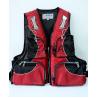 Buy cheap 100N Red Water Sport Fishing Life Jacket With Oxford Nylon Adult Rigid Foam from wholesalers