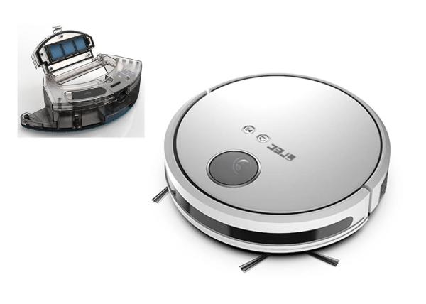 Smart Robot Vacuum Cleaner With S-Shape Cleaning Route Strong Suction 1800pa 120