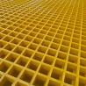 Buy cheap Electroplating Plant Walkway Use 38*38*30mm FRP Grating Customized Size And Color from wholesalers