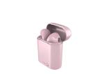 LED Mini Wireless Bluetooth Stereo Headphones Earbuds Headset White Color