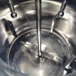 Stainless Steel Liquid Chemical Food Blending Heated Jacket Mixer Tank With