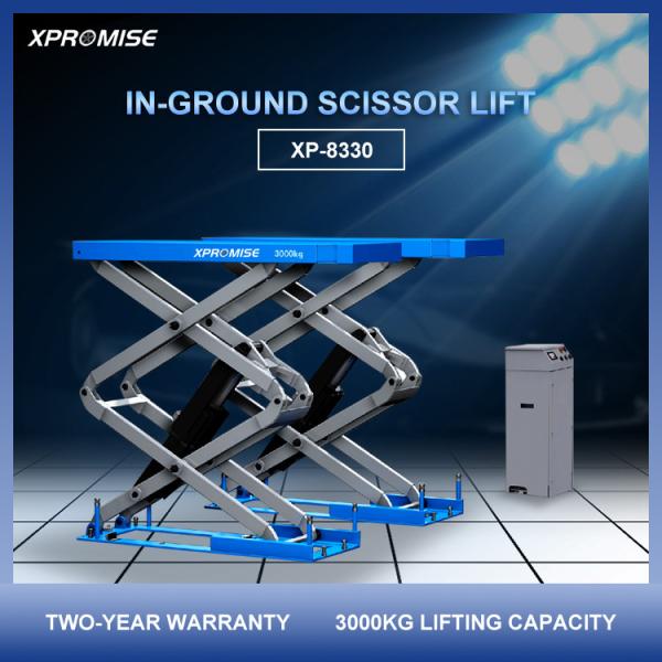Buy cheap Heavy Duty Goods Lift Table Car Parking Elevator Hydraulic Scissor Lift from wholesalers