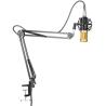 Buy cheap Black Microphone Live Stream Broadcast Recording Microphone Professional Suspension from wholesalers