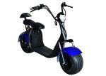 TM-TX-07 1000W Long Range Electric Scooter , Blue Electric Motorcycle Wheel