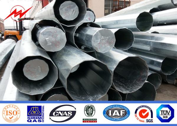 Buy cheap 11kv - 550kv Steel Tubular Pole With Galvanization Surface Treatment from wholesalers