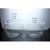 Buy cheap cheap round glass fish tank wholesale, clear glass fish jar product