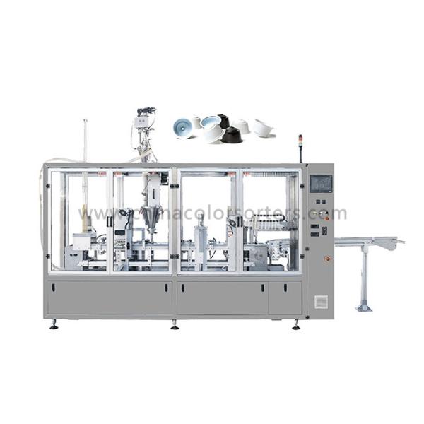 Buy cheap Double Lanes 12KW 200L/Min Coffee Capsule Packaging Machine from wholesalers