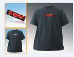Buy cheap Flashing LED name badge Promotional T-shirt from wholesalers