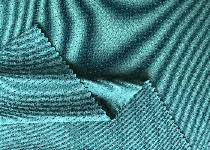 High Elastic Wicking 95% Polyester 5% Spandex Sportswear Mesh Fabric