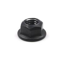 Buy cheap DIN6926 Grade 10 Black Steel Prevailing Torque Type Hexagon Nuts for Automobiles product
