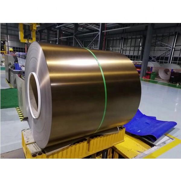 Buy cheap INOX Color Stainless Steel Coil Cold Rolled 201 304 430 8K Mirror Golden from wholesalers