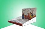 Disney Nightlight Cardboard Countertop Displays / Corrugated Paper Table Counter