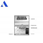 Stainless Steel CSC Plate for 20' Container Parts and Corrosion Prevention in