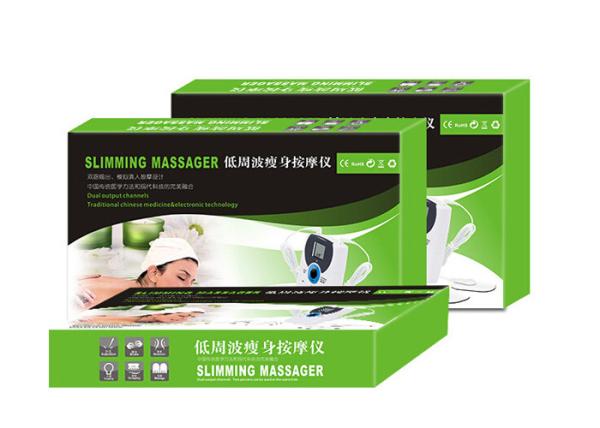 Buy cheap Slimming Personal Massager With 10 Levels Massage Power , Battery Type Two Output Design from wholesalers